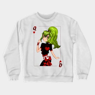 Anime Queen Of Hearts Crewneck Sweatshirt